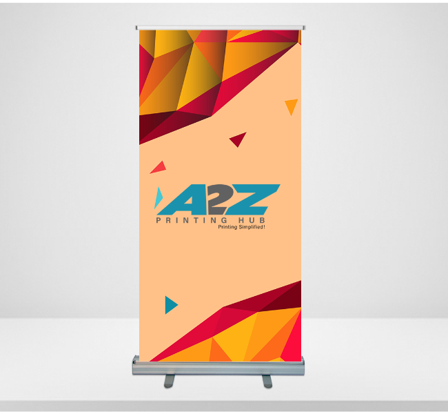 Standard Roll-up Banner Stands - Silver