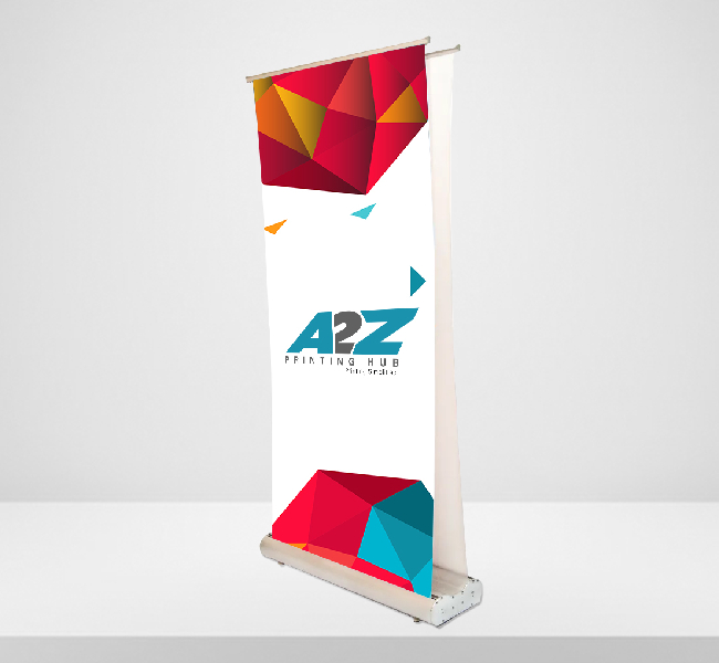 Deluxe Retractable Double Screen Roll Up Banner Stands